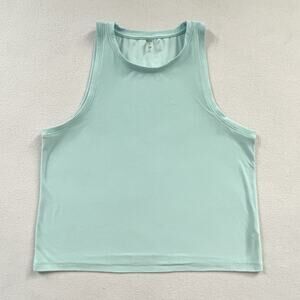 Beyond Yoga Aqua Turquoise Powder Blue PBLHT Featherweight Rebalance Tank Top S